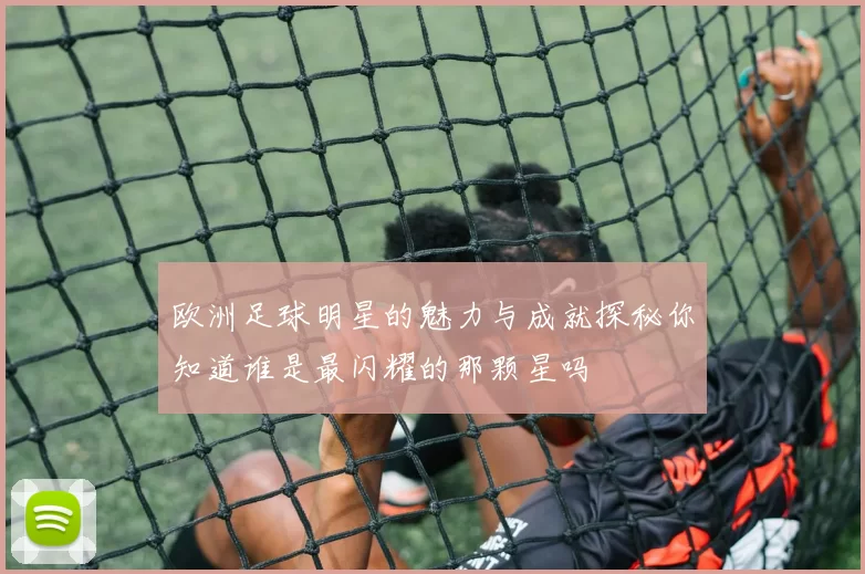 欧洲足球明星的魅力与成就探秘你知道谁是最闪耀的那颗星吗