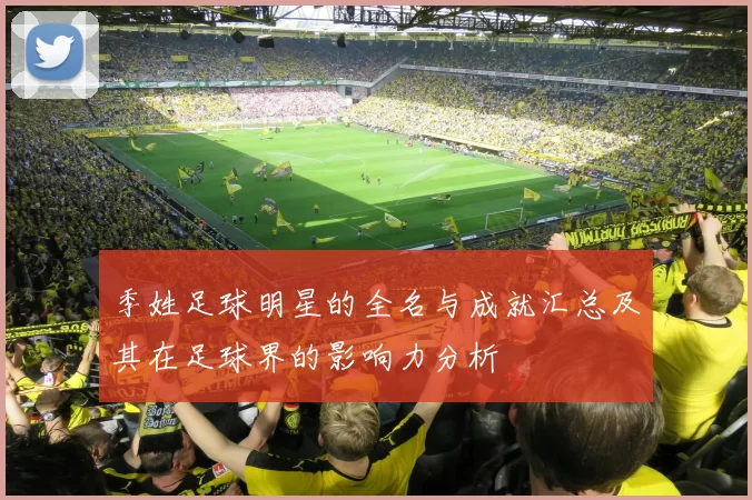 季姓足球明星的全名与成就汇总及其在足球界的影响力分析