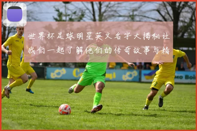 世界杯足球明星英文名字大揭秘让我们一起了解他们的传奇故事与精彩瞬间