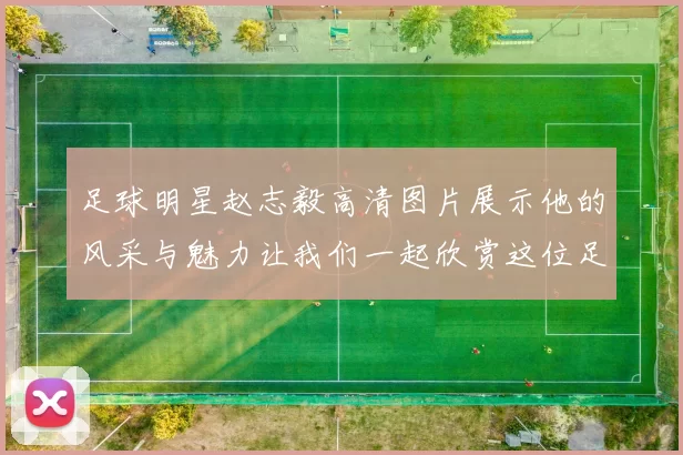 足球明星赵志毅高清图片展示他的风采与魅力让我们一起欣赏这位足球天才的精彩瞬间